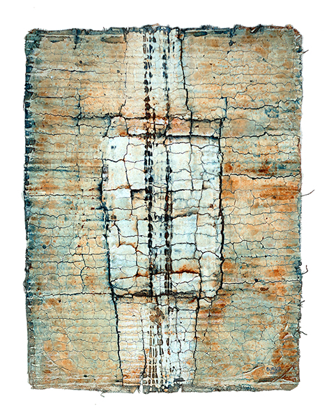 Harald Burger – aus der Serie KUROS, Acryl auf Leinwand/Karton ca. 40x52